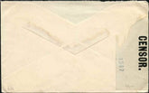 US Shanghai Scott 424 - 425 VF Censored Cover